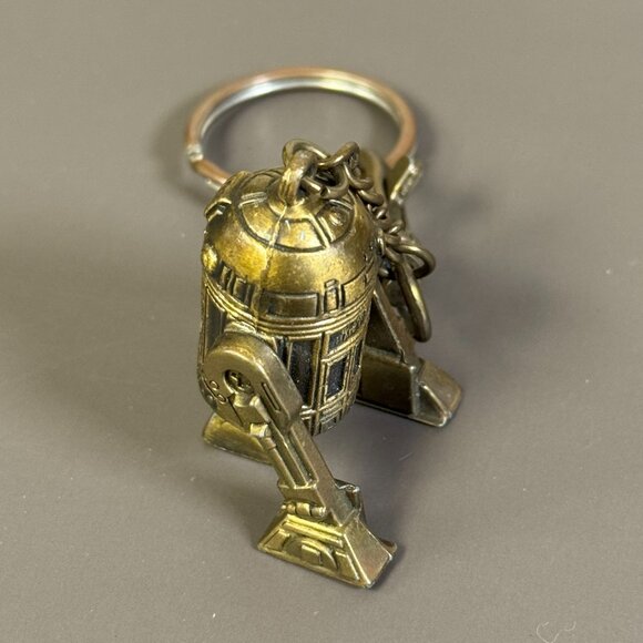 Vintage 1995 Star Wars Artoo-Detoo R2-D2 Die Cast Metal Keychain LFL Item #3310 - Picture 7 of 8